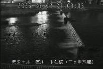 下菊橋(三ヶ用水堰) のカメラ画像