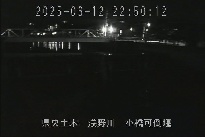 小橋可倒堰 のカメラ画像