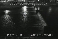 下菊橋(三ヶ用水堰) のカメラ画像