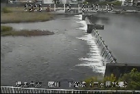 下菊橋(三ヶ用水堰) のカメラ画像
