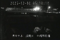 小橋可倒堰 のカメラ画像
