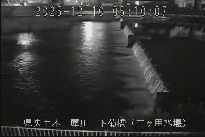 下菊橋(三ヶ用水堰) のカメラ画像