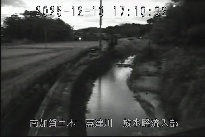 放水路流入部 のカメラ画像