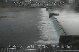 下菊橋(三ヶ用水堰) のカメラ画像