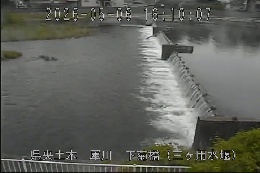 下菊橋(三ヶ用水堰) のカメラ画像