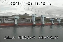 大根布防潮水門 のカメラ画像