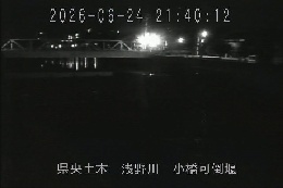 小橋可倒堰 のカメラ画像
