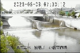 小橋可倒堰 のカメラ画像