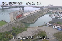 手取川河口 のカメラ画像