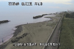 美川海岸蓮池地区 のカメラ画像